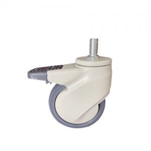PX504 Single Tech Solus Swivel Medical Caster with or without Brake