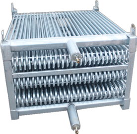 Advanced continuous Serpentine coils for evaporative condenser and closed circuit cooling tower Featured Image