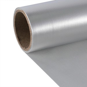 China wholesale Aluminum Foil Laminated Fiberglass Cloth - Aluminized Fiberglass Fabric – Chengyang