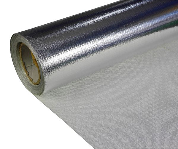 2018 High quality Aluminized Fiberglass Cloth - Fireproof Aluminum Foil Fiberglass Cloth – Chengyang