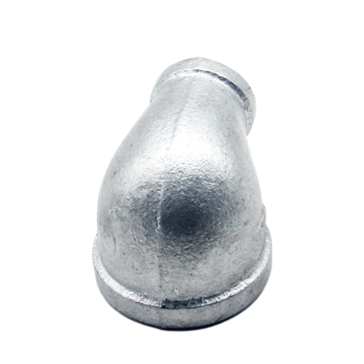 Galvanized 90 Degree Elbows Equal Female in Malleable Iron Pipe Fittings with Equal or Reducing Elbow
