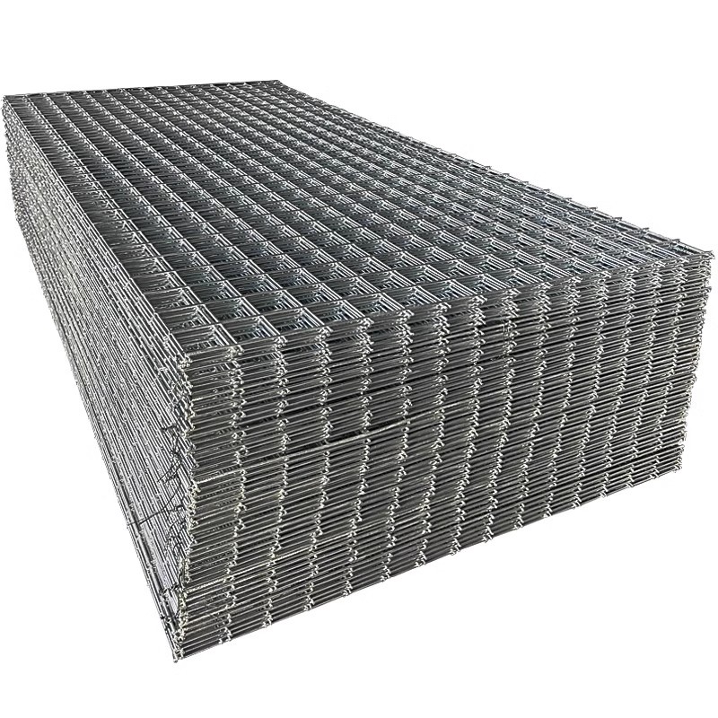 Exportación de zinc de 350 g/m2, tasa de 3 mm, calibre 8, 75 x 75 mm, 3 × 3, 2 × 2, 2 × 4, 4 × 4, paneles de malla de alambre soldado de acero inoxidable galvanizado