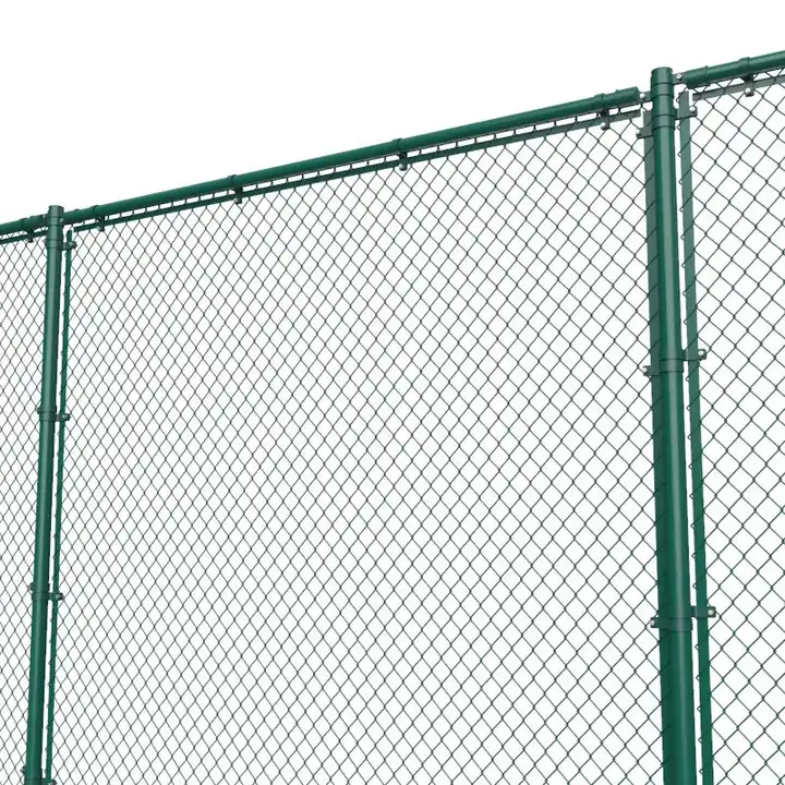Reliable quality Galvanized Fences heavy duty galvanized diamond shape mesh chain link fence