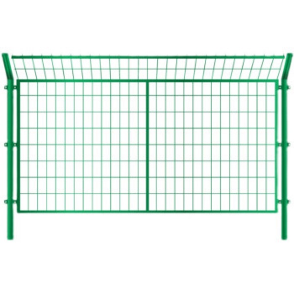 Panneaux de clôture en treillis soudés pour la sécurité routière, galvanisés à chaud ou enduits de PVC