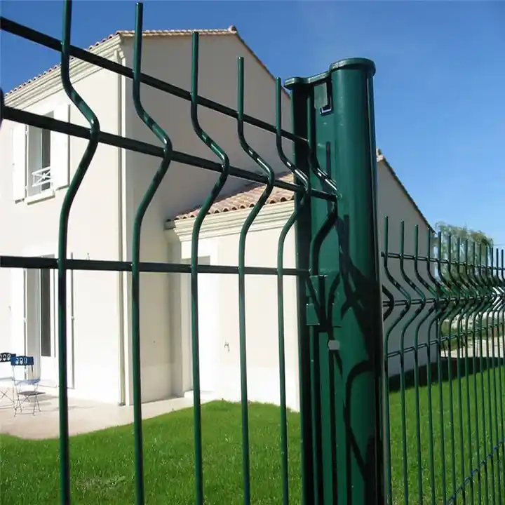 what is the best selling fence-Decorative 3D Curved Welded Wire Mesh Garden Fence