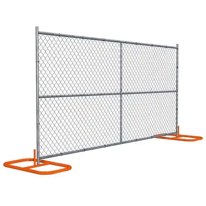 American 6×12 portable galvanized iron chain link temporary fence panel in america for events