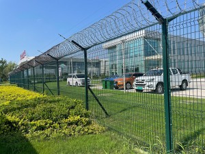 razor wire  Anti-Climbing Metal Fence for Important Places