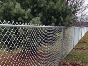 6-Foot Hot-Dip Galvanized Chain Link Fence, Temporary Fence, Garden Fence for Sale