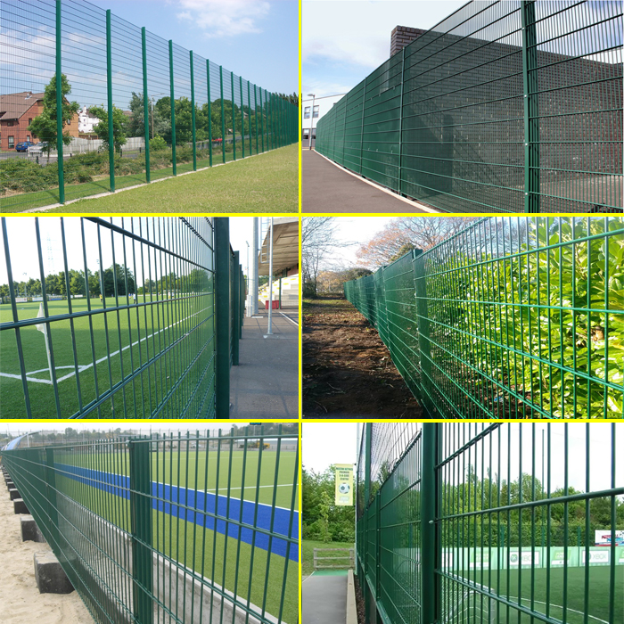 Double-layer garden fence mesh