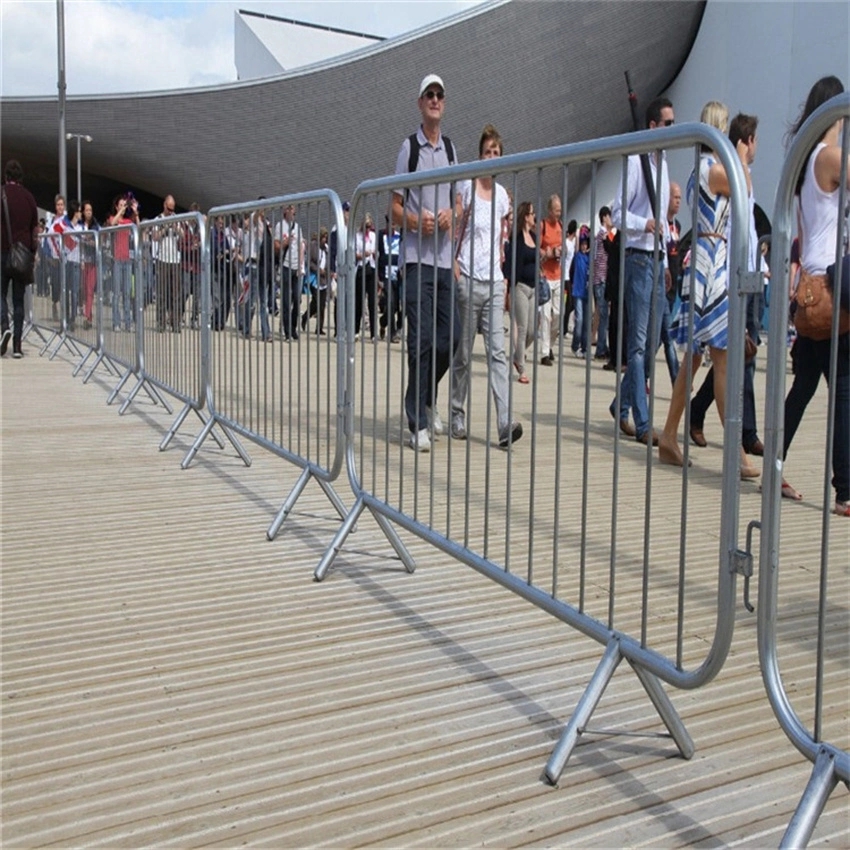 Galvanized Crowd Control Barrier Barricades security fence Temporary Fence Panels