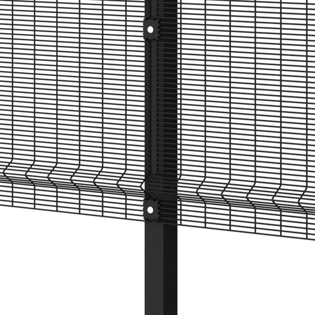 decorative steel wire grid fencing (2)