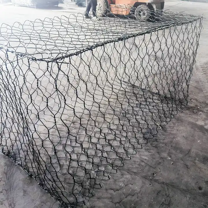 Easy Installation Stone Basket Gabion Retaining Wall Hexagonal Gabion Box For Sale