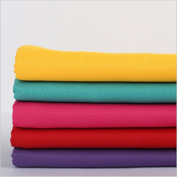 100%polyester twill dyed colorful gabardine high quality anti static uniform fabric