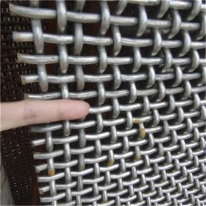 Chinese Professional Htd3 Pulley - Industry Woven Mine Sieving Screen Crimped Wire Mesh – HBMEC