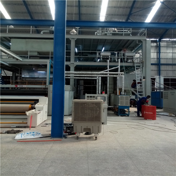 Spunmelt composite nonwoven production line, spunbonded nonwoven production line