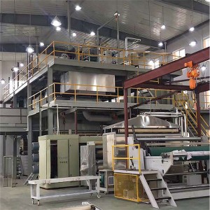 Manufactur standard Non Woven Sealing Machine - Non-woven fabric production line China polypropylene spunbond machine non-woven fabric production equipment – Meiben