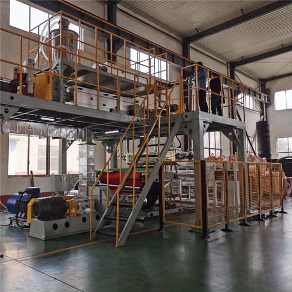 SMS PP Spunbond Meltblown Composite Nonwoven Fabric Making Production Machinery Line For wet tissue03