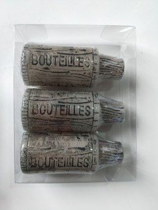 Supply wine cork shape candle for decoration