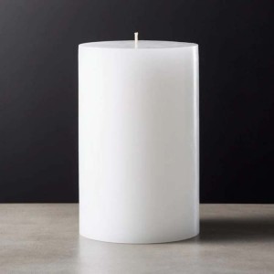 China candle factory supply high quality classic church white pillar candle black pillar candle for wedding ,party, home decor