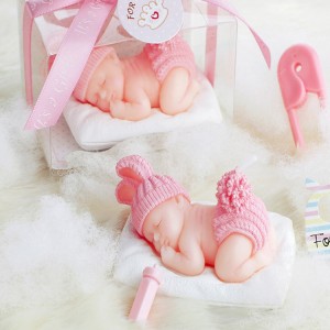 Supply baby shape candle for birthday cake decoration
