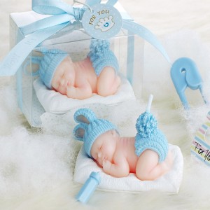 Supply baby shape candle for birthday cake decoration