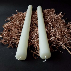 15 inch long size Vanilla Perfume Oils Paraffin Wax Pillar Stick Candles