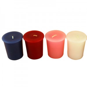 1.8oz Unscented Candles with 12 Hours Burn Time Ivory Votive Candles Bulk for Wedding Party Holiday and Home Decoration