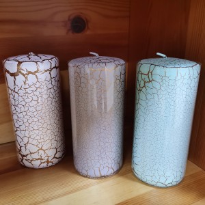 2022 new style Customized creative pillar candles for decoration