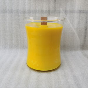 holiday gift natural organic wood wick soy wax trilogy candles