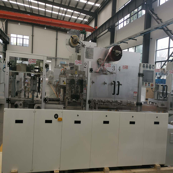 Double Paper Soap Wrapping Machine