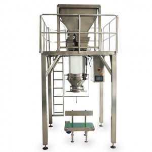 100% Original Detergent Powder Packaging Machine - Automatic Weighing & Packaging Machine Model SP-WH25K – Shipu Machinery