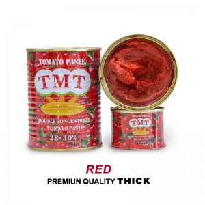 Double Concentrated Tomato Paste 28-30% Canned or Sachet Tomato Paste First-Hand From Factory