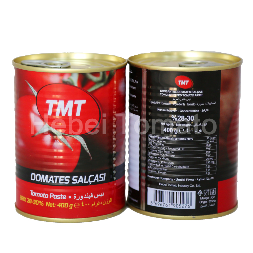 Top Quality Tomato Paste Healthy - Canned tomato paste 400g – Tomato