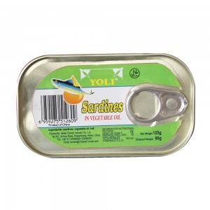 High Quality Types Of Canned Fish - Canned Fish 144 – Tomato