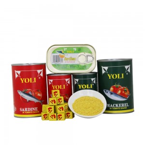 Canned Mackerel  fish in tomato sauce 125g 155g