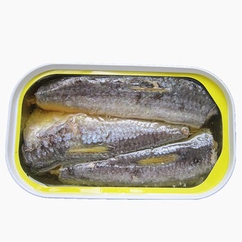 canned sardines in tin in vegetable oil 125g popular in Ghana