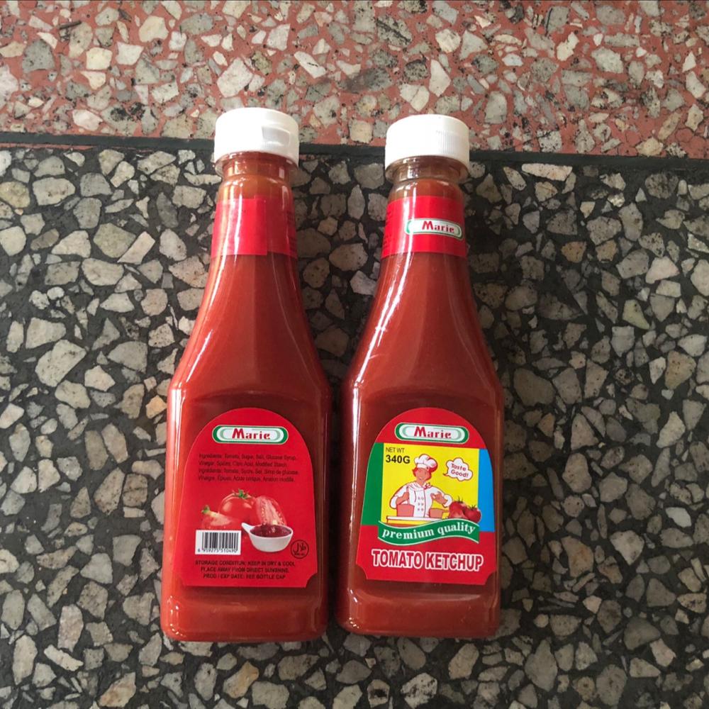 wholesale ketchup plastic bottle ketchup 340gr specification tomato sauce 12 oz