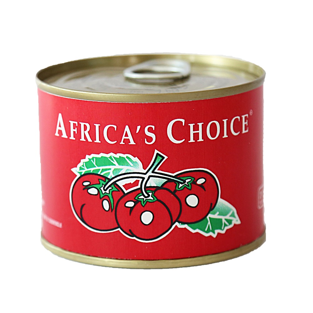Factory fresh canned tomato paste