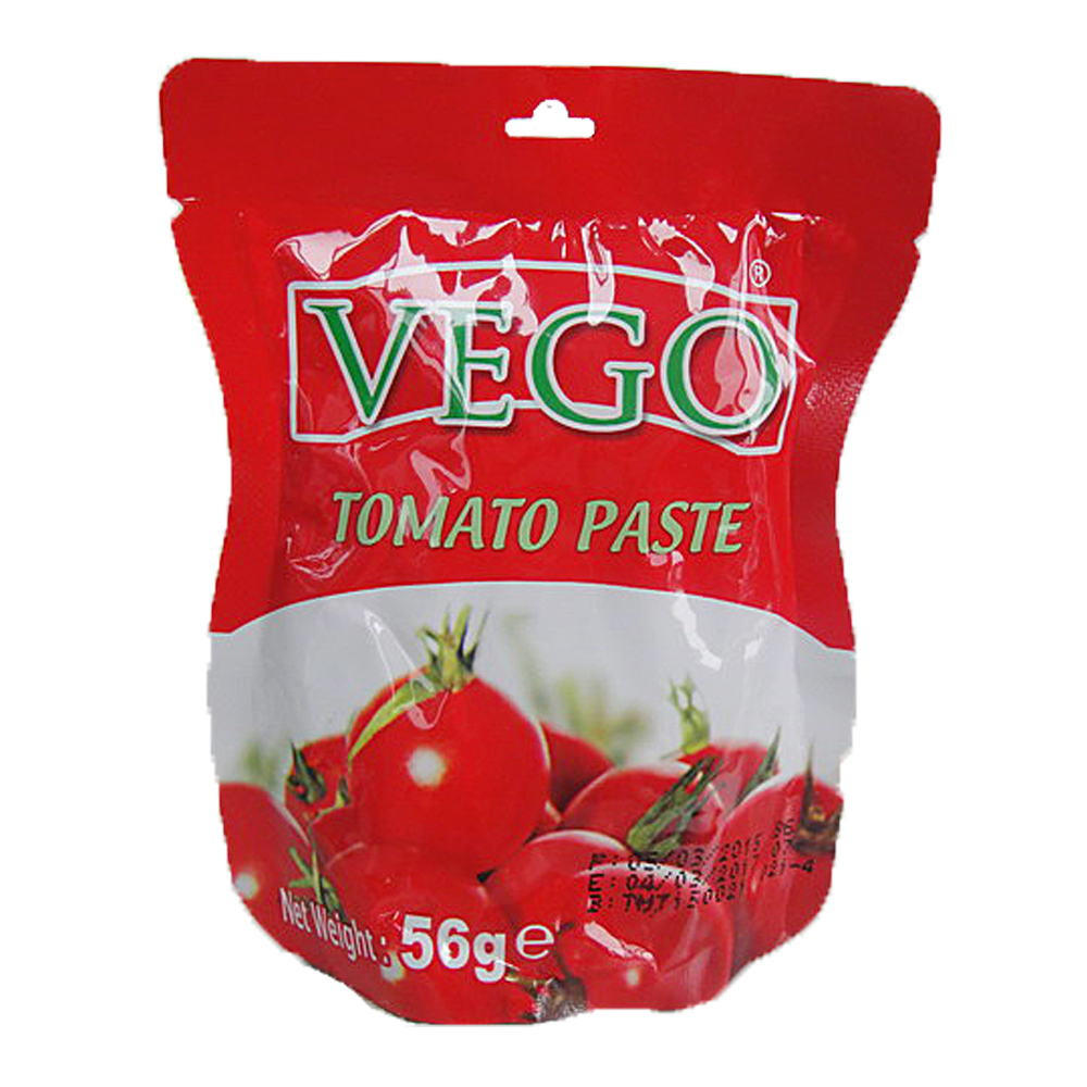 Pouch Tomato Paste Flat /Standing Packing Tomato Paste in Sachet