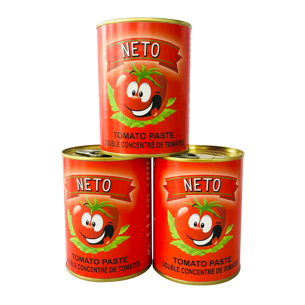 Wholesale Supplier High Quality Delicious Tomato Paste 400g Canned Tomato Paste from Factory with Low Price
