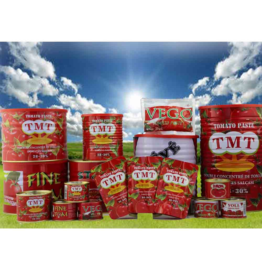 Discountable price Adding Tomato Paste To Sauce - Canned Tomato Paste TMT brand for All Sizes – Tomato