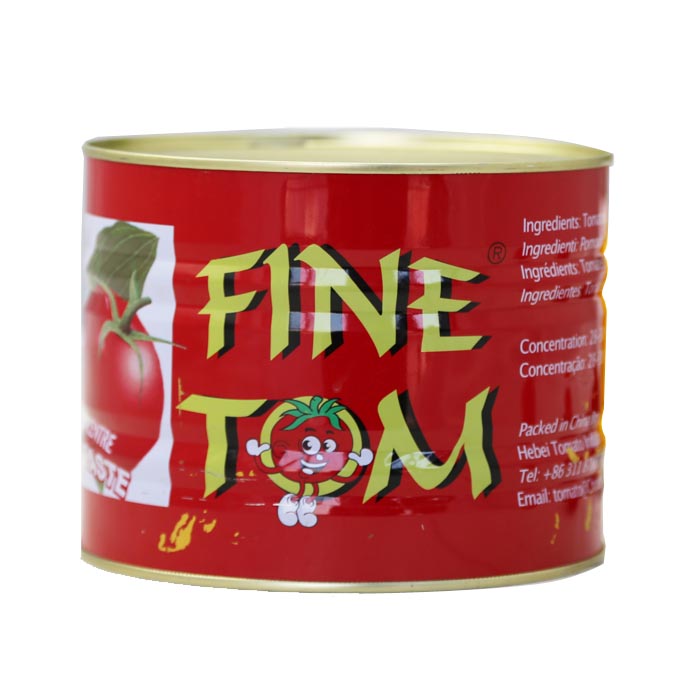 Canned Tomato Paste pure without black spot