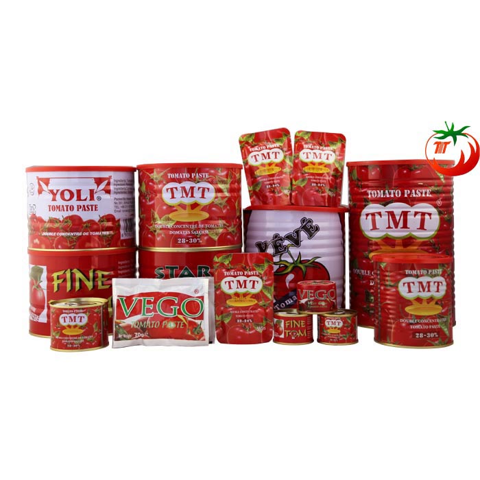 tomato paste manufacturer and exporter for Africa market