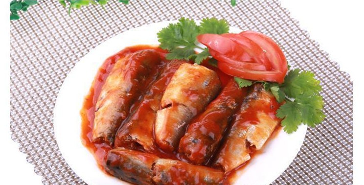 Chinese Professional Sardine Fish Canned – canned sardine fish super delicious fresh canned fish 155g 425g – Tomato detail pictures