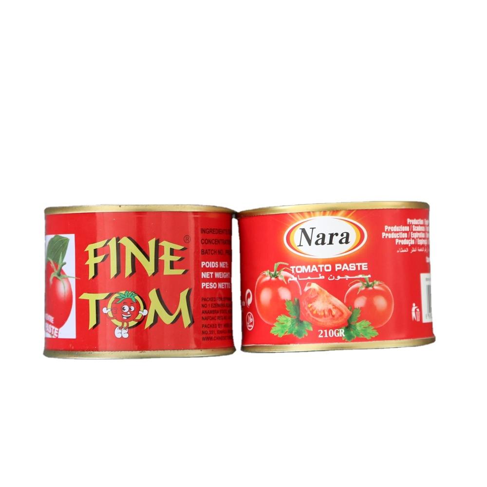 210g Canned Tomato Paste  High Quality Tomato Paste