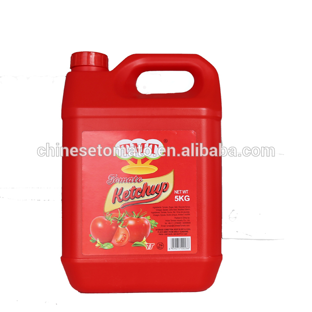wholesale factory price big capacity tomato paste 5L ketchup
