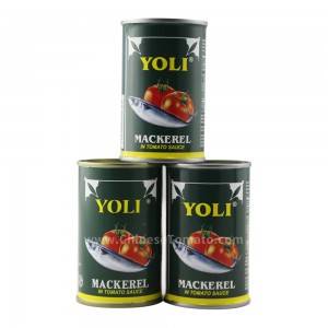 Chinese wholesale Jack Mackerel Canned Fish - Canned fish 131 – Tomato