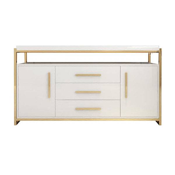 YF-H-802 tempered glass tabletopm modern sideboard for kitchen Featured Image
