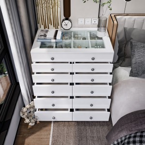 Wooden Chest of Drawers Bedroom Furniture Classic Storage Drawer Cabinet
