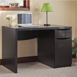Modern simple and compact writing computer desk for home office